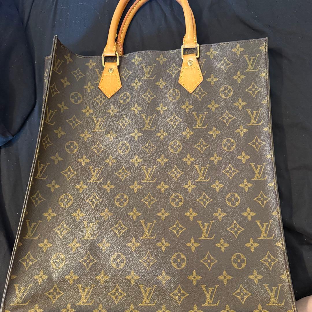LOUIS VUITTON ルイヴィトン サックプラモノグラムトートバッグ