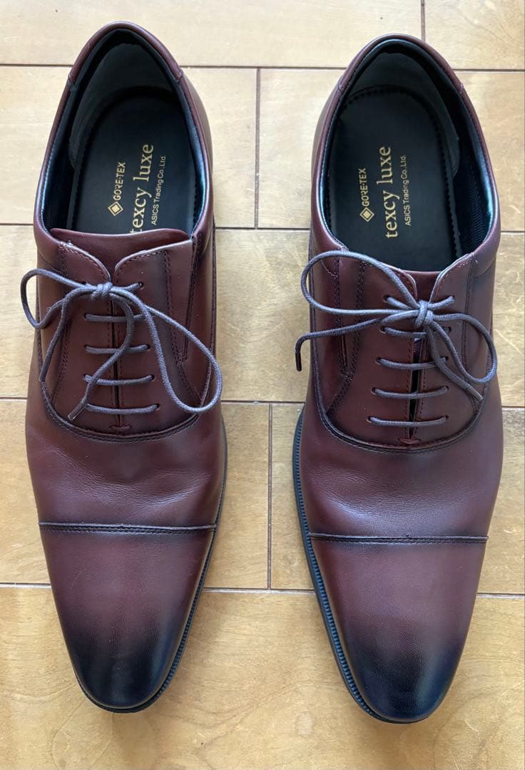 texcy luxe　ビジネスシューズ　26.5 GORE-TEX wine