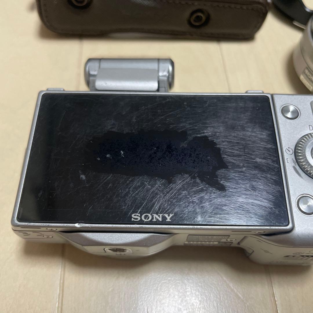 SONY NEX-5 ミラーレスカメラ シルバー　SEL16F28