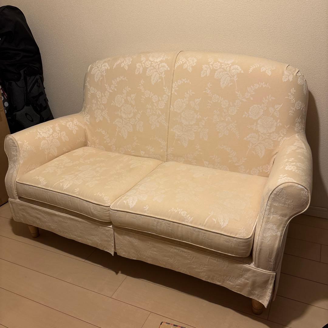 ローラアシュレイ　ソファ　2人がけ