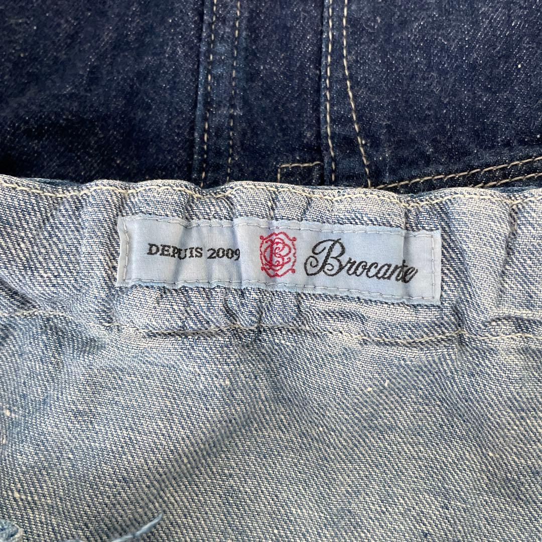 Brocante DMG トラヴァイユカーゴデニムパンツ✖️2