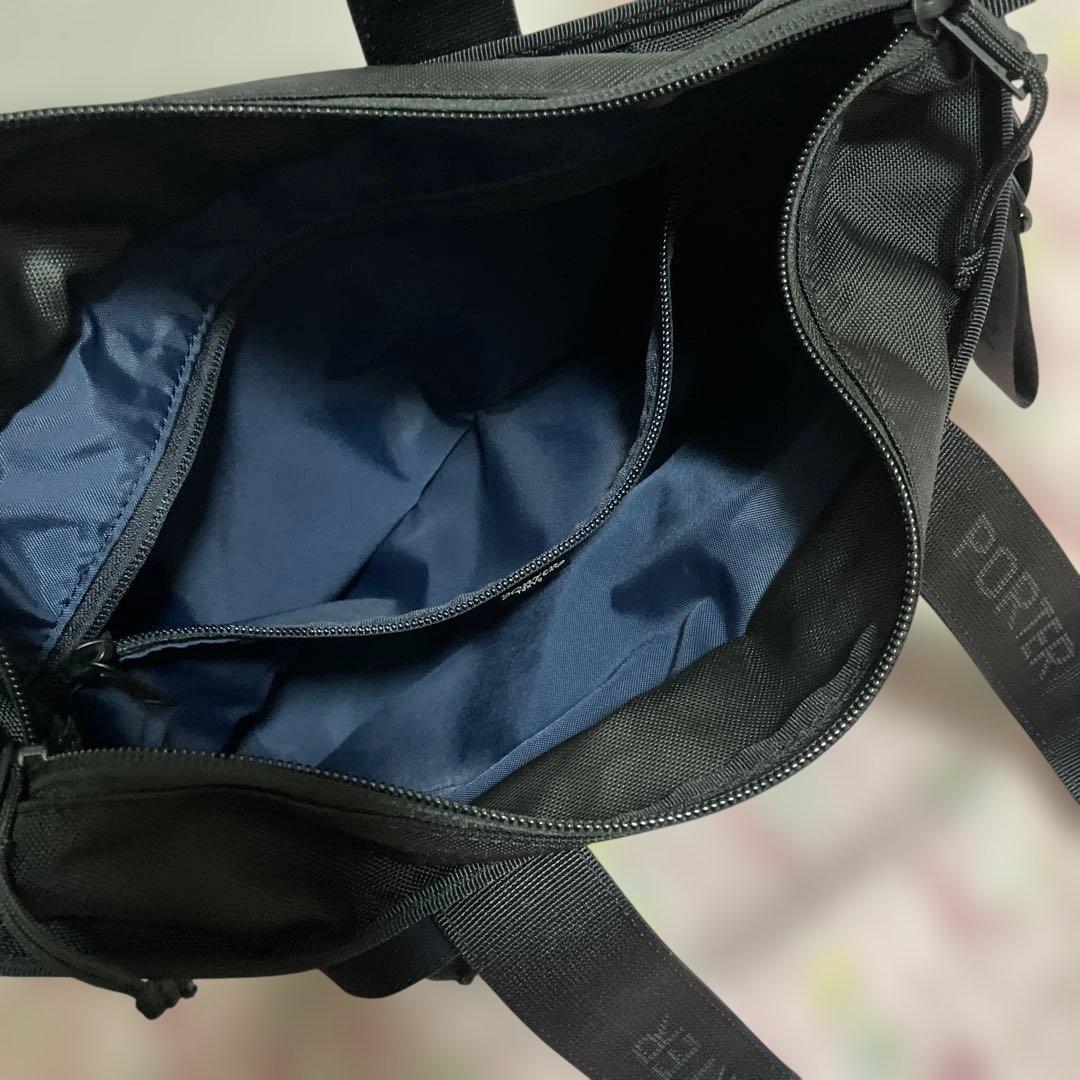 ☆美品☆ PORTER フラッシュ トートバッグ ネイビー