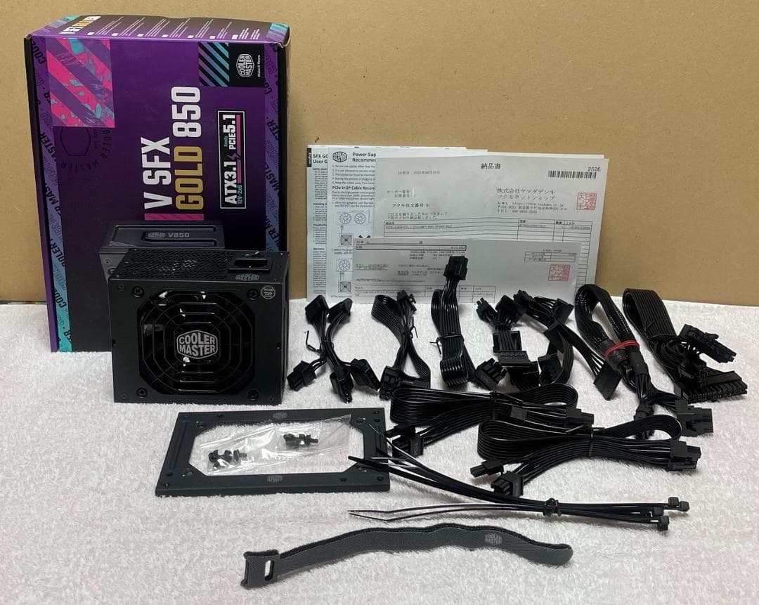 電源ユニット USED Cooler Master V SFX GOLD 850 ATX3.1