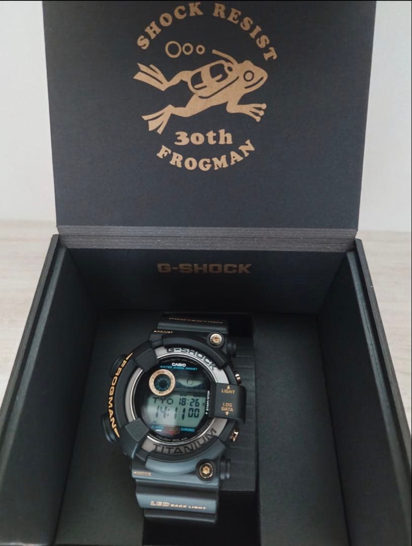 サ*ナ様 カシオ　GSHOCK フロッグマン　30周年記念　dw-8200b-9