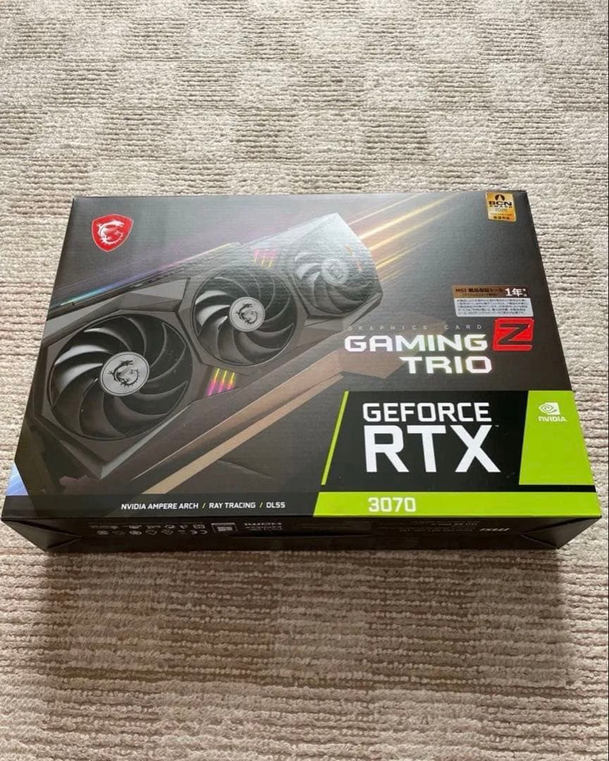 グラフィックボード・グラボ・ビデオカード MSI GeForce RTX 3070 Gaming Z Trio