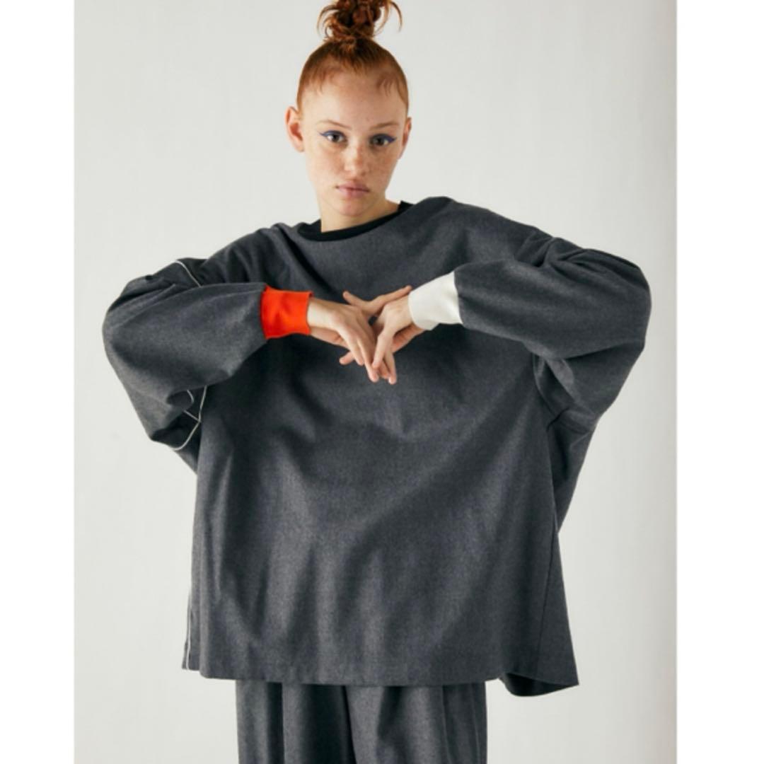 enfold グレー 長袖カットソー サイズ38