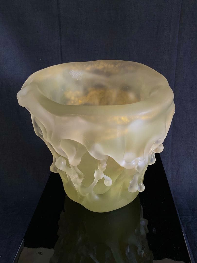 藤田喬平「流動・生」1960年代初頭(供箱)