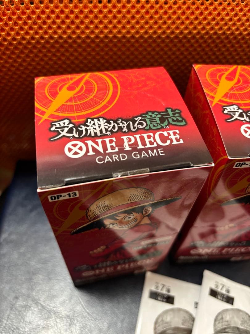 ワンピースカード 受け継がれる意志 2BOX【テープ付き】プロモ2枚付き