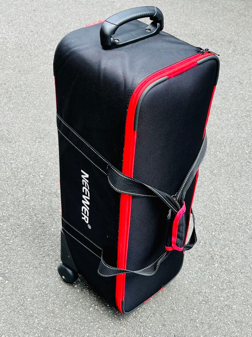 NEEWER　カメラ撮影　照明機材　トロリー　キャリーバッグ　2輪