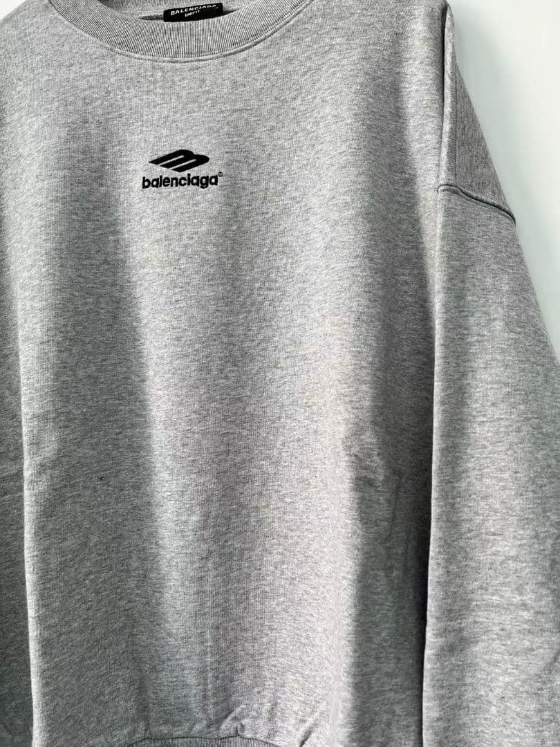 balenciaga バレンシアガ グレー スウェット トレーナー 新品同様