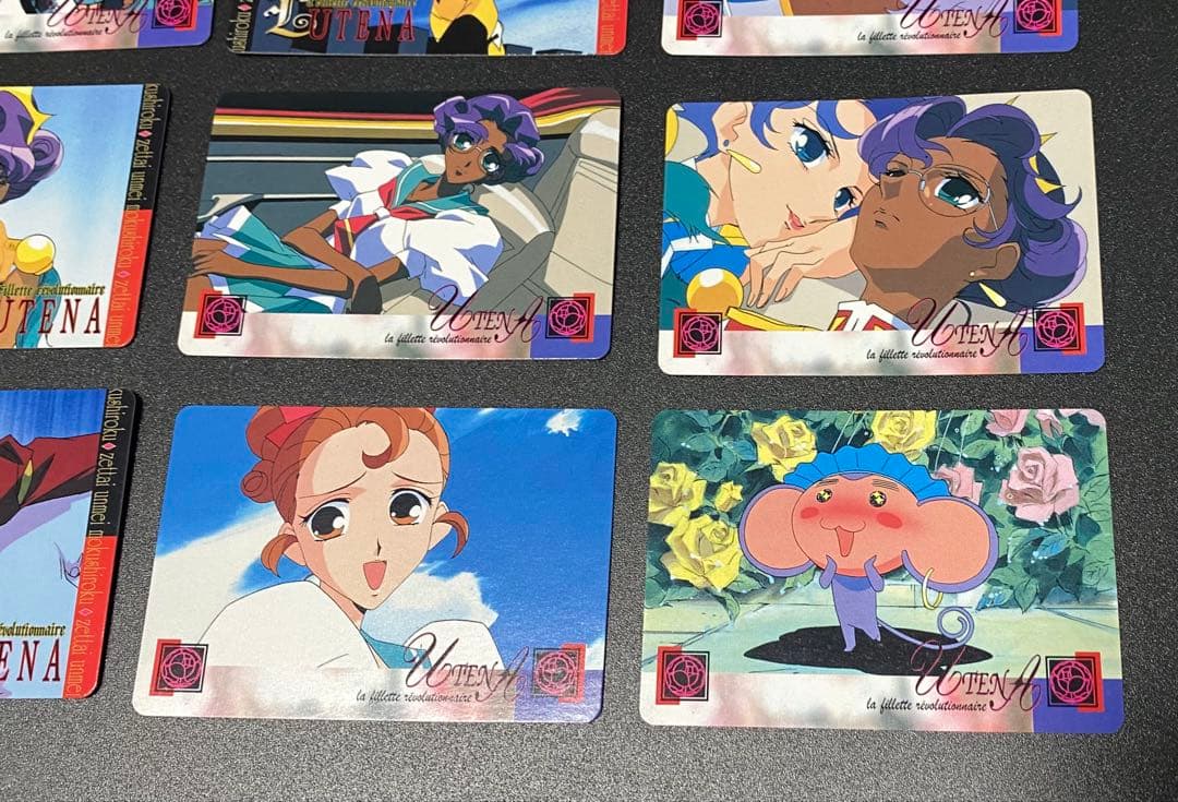 少女革命ウテナ カードダス アマダ 開封したばかりの美品カード 32枚セット