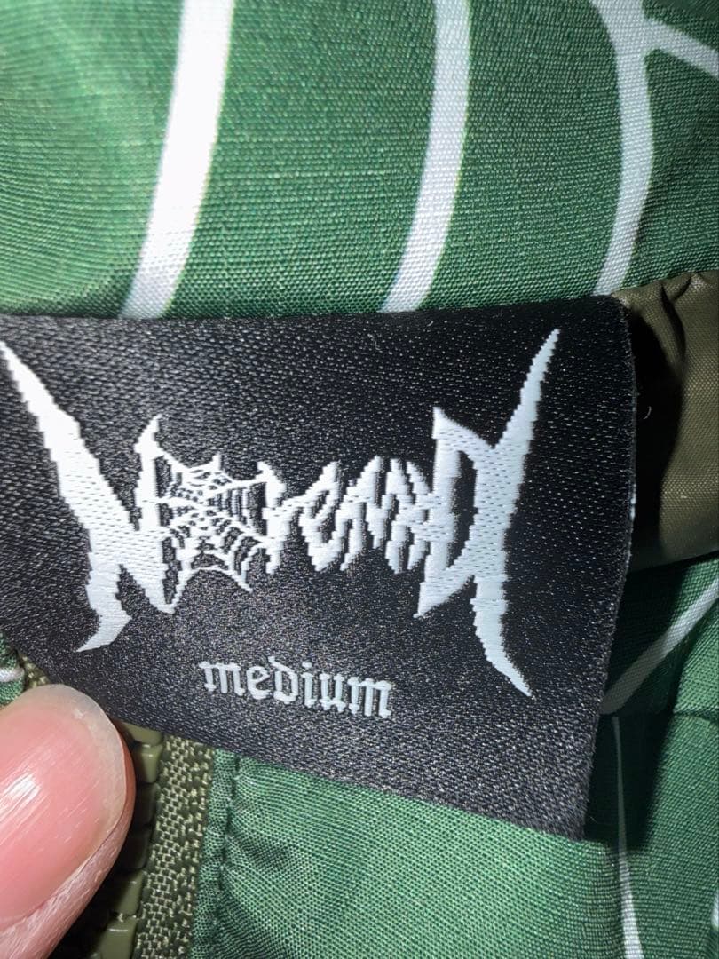 再販なし‼️NOREMID SPIDER JACKET – GREEN