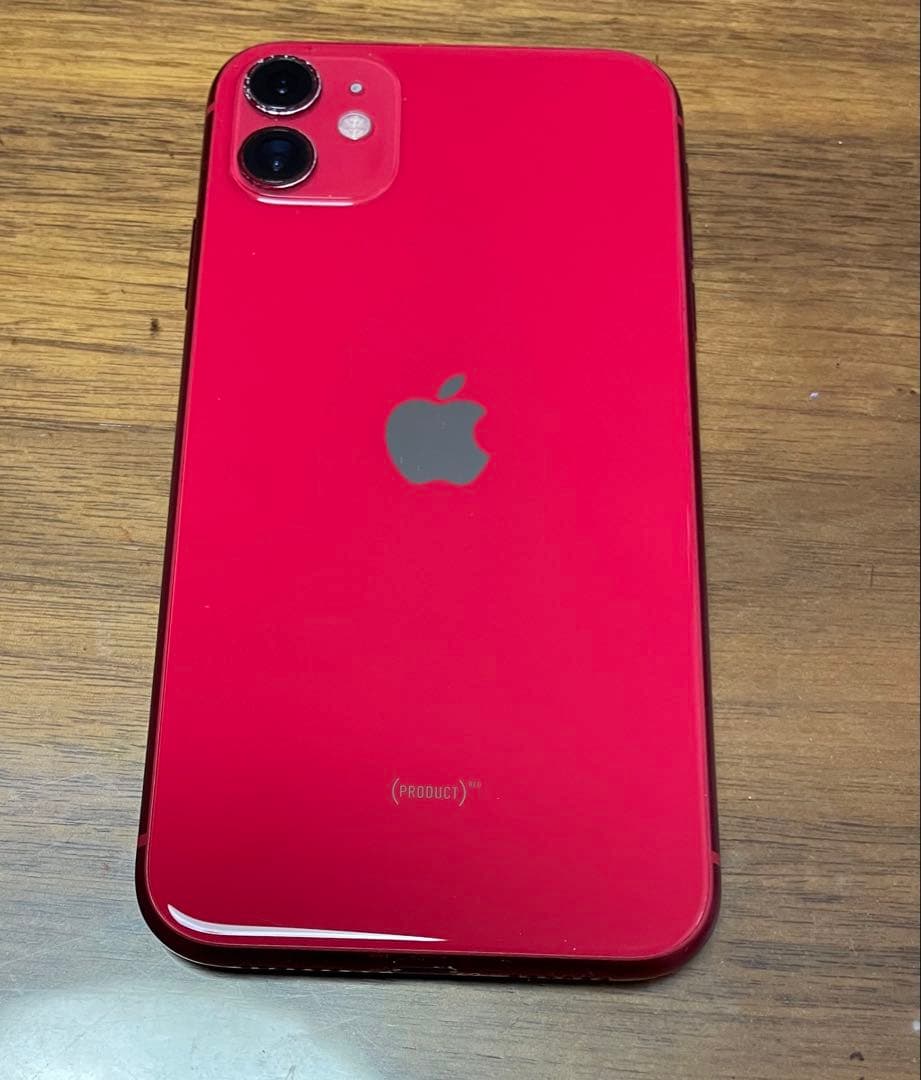 スマートフォン本体 iPhone 11 (PRODUCT)RED 128 G