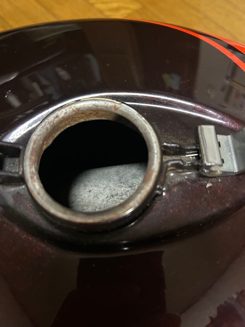 Z1燃料タンク、火の玉カラー