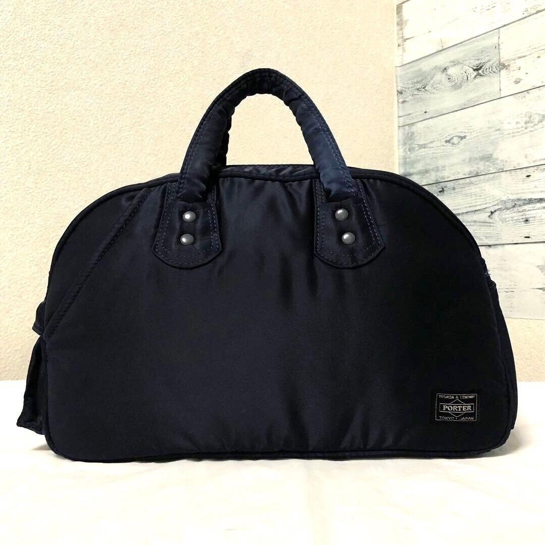 極美品✨廃盤 ヘッドポーター ミニボストンバッグ ダッフル ネイビー 藤原ヒロシ
