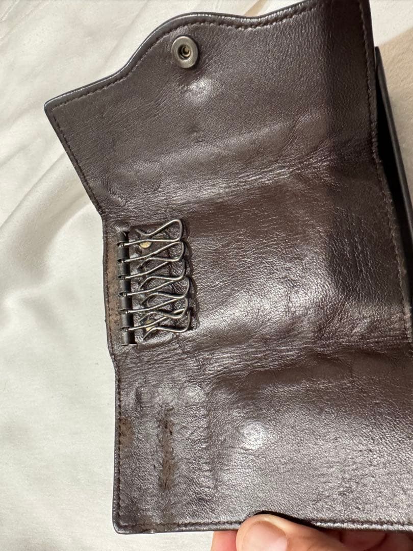 Bottega Veneta ダークブラウン キーケース&名刺入れセット