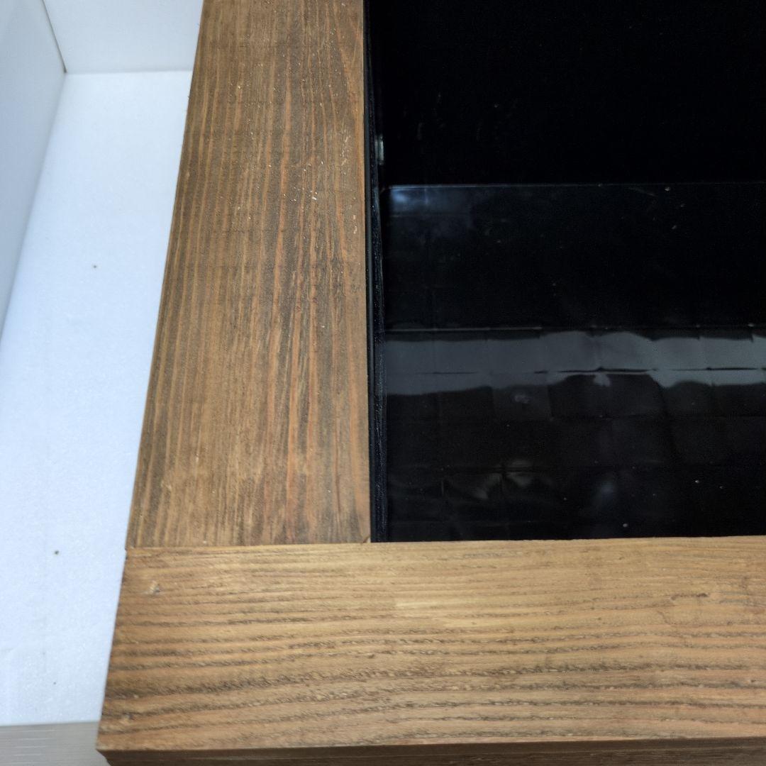 NV22 杉板カバーセット　オーバーフロー加工　木枠　ビオトープ　メダカ