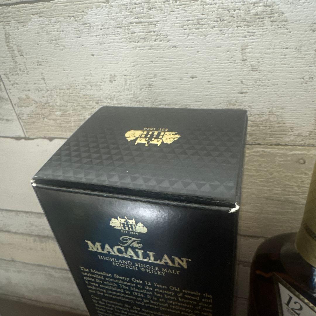 新品未開封　マッカラン12年　シェリーオークカスク
