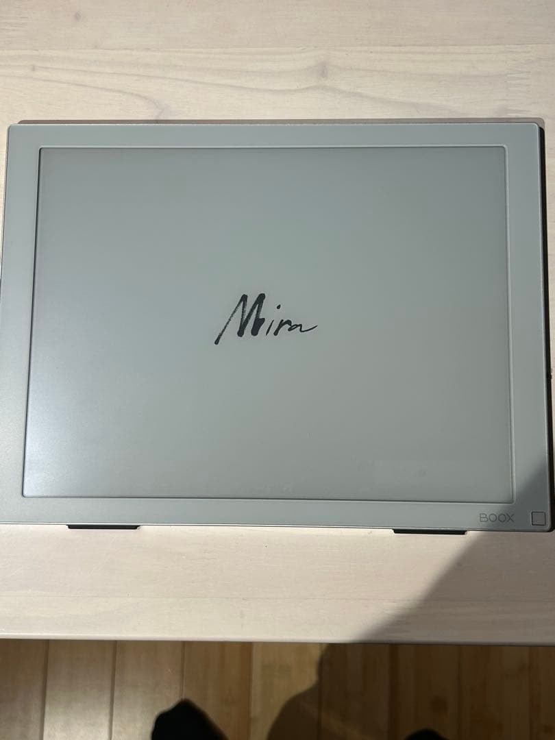 BOOX Mira 13.3インチE Inkパネル搭載 セカンドモニター