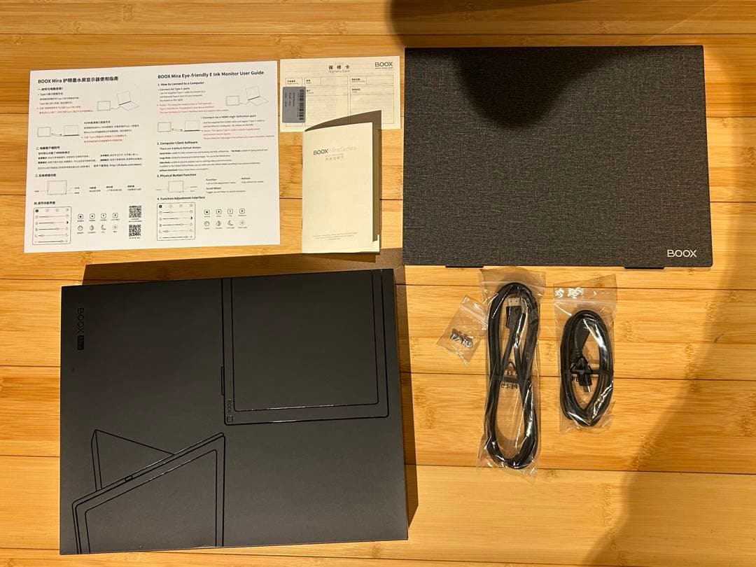 BOOX Mira 13.3インチE Inkパネル搭載 セカンドモニター