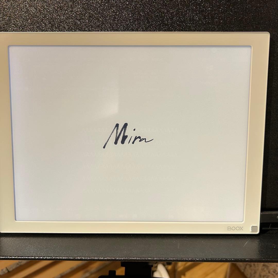 BOOX Mira 13.3インチE Inkパネル搭載 セカンドモニター