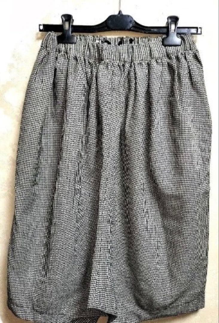 未使用⭐︎BLACKCOMMEdesGARCONS千鳥格子柄⭐︎かぼちゃパンツX S