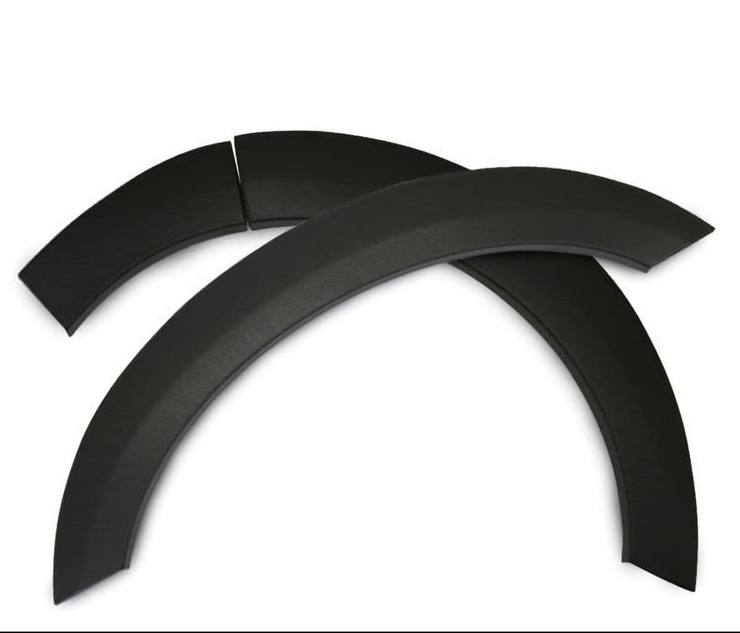 ハイエース200系 オーバーフェンダー 未塗装 ブラック