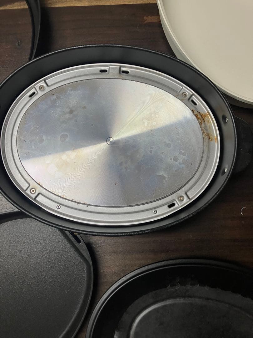 値下げ！蒸し器付！ブルーノクラッシィ＋オーバルホットプレートスチーマーセット