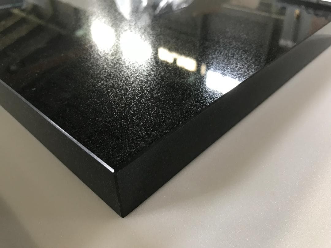 【たかやん】高級 天然黒御影石　特注オーディオボード●2枚セット●送料無料