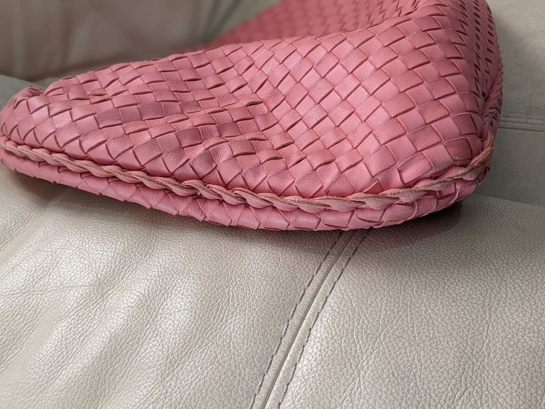 イントレチャート ハンドバッグ ピンク 付属品完備