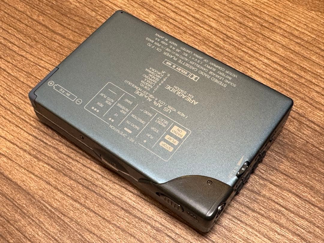 整備済｜Victor ビクター CX-F70 ステレオラジオカセットプレイヤー