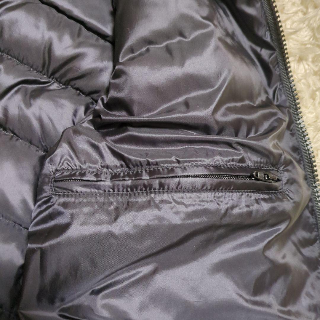 HERNO ヘルノ ダウンベスト フード付 ブラック メンズ 50