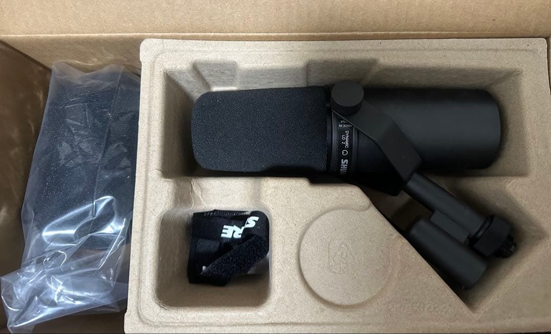 SHURE SM7B ダイナミックマイク　説明欄必読お願いします。