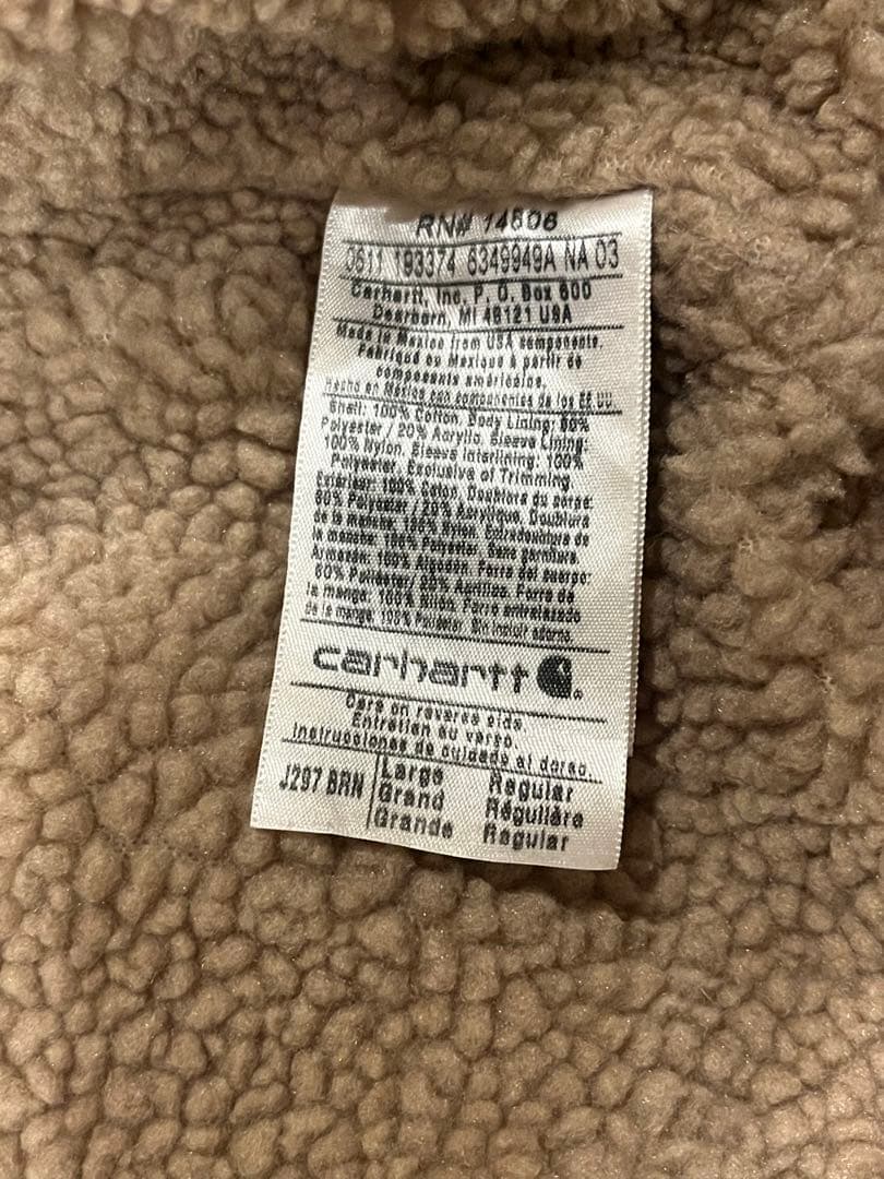 カーハート　carhartt ダックジャケット