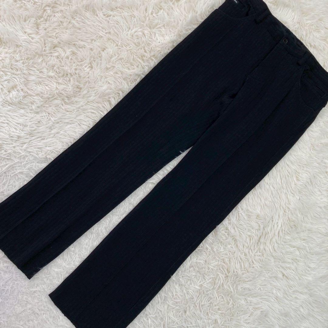 DOLCE & GABBANA ニットパンツ ブラック 48 キレイめ 上品