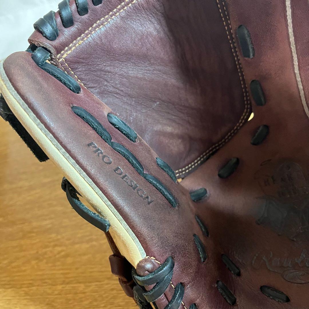 まいまい ローリングス 一般軟式 グローブ グラブ HOH 極美品 投手用