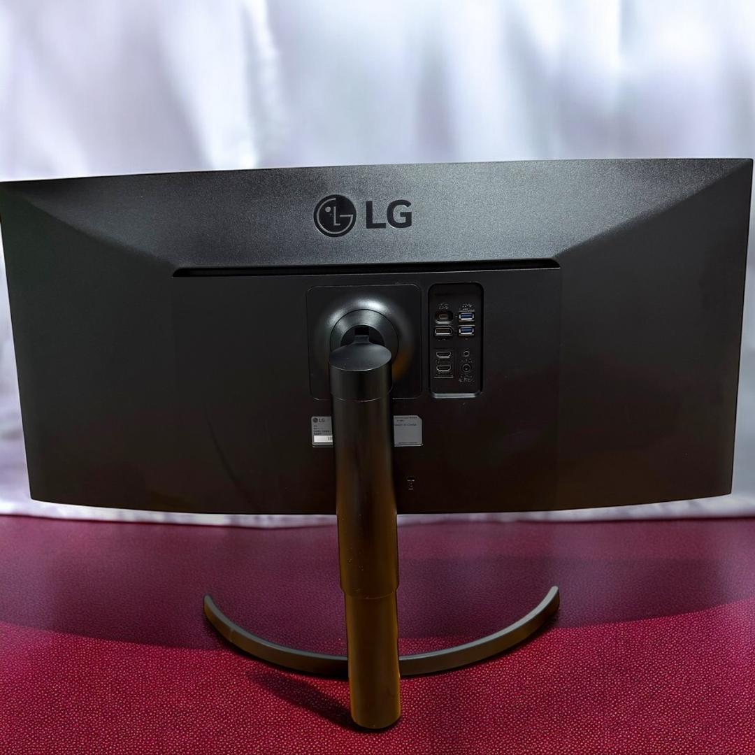 ☆極美品 LG 35WN75C B 湾曲 モニター ディスプレイ 35インチ