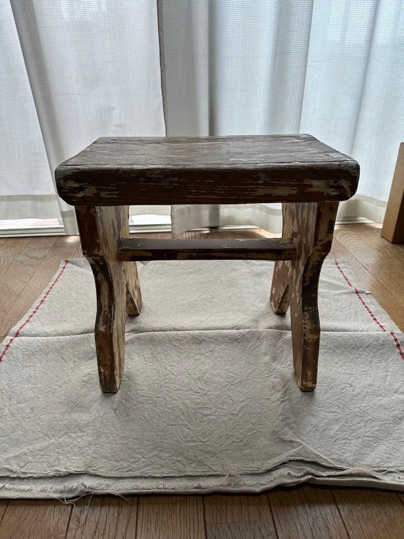 イギリス　アンティーク　スツール　け〜ちゃん