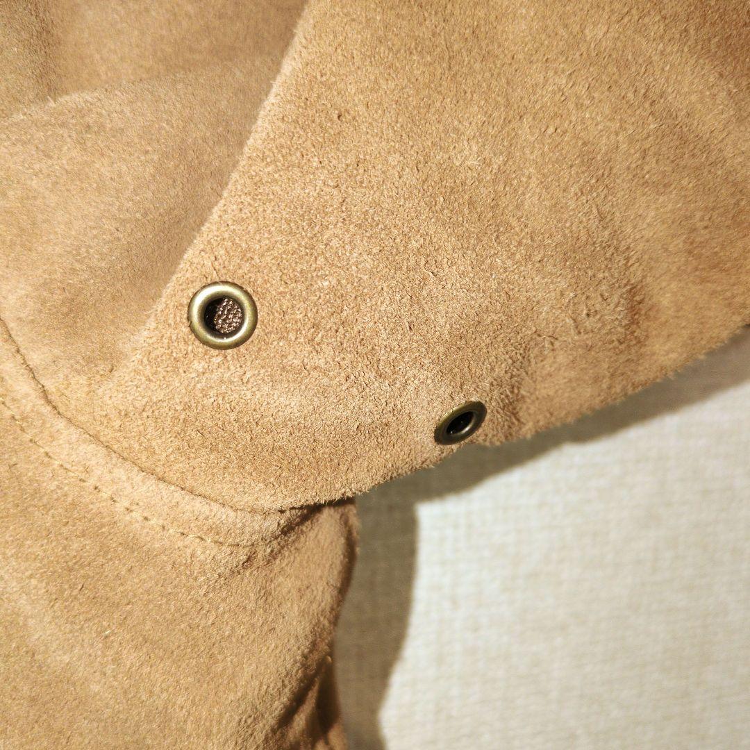 ヒューストン　n1 デッキジャケット　スエードレザー