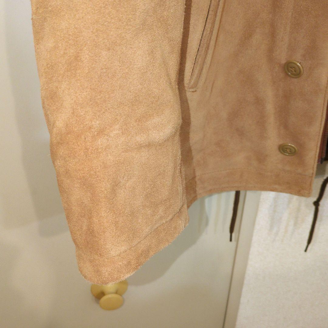 ヒューストン　n1 デッキジャケット　スエードレザー