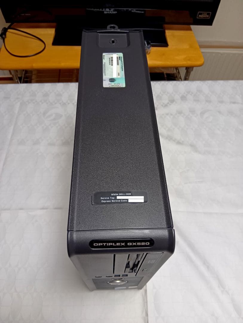 デル optiplex gx520 xp/win7 デュアルブート FDD 搭載