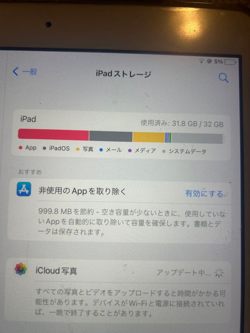 Apple iPad 10.2インチ ゴールド 本体　第7世代
