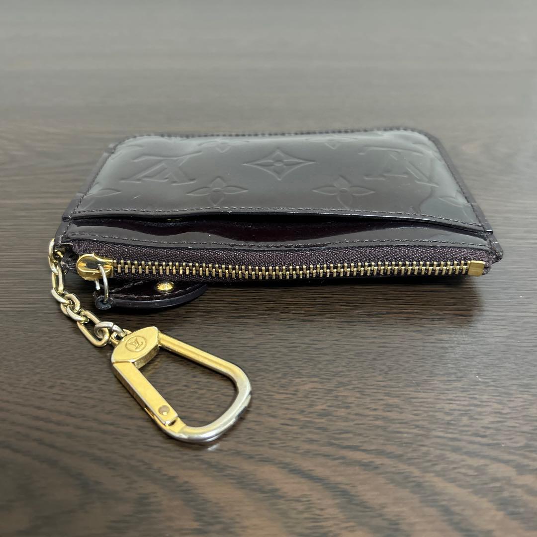 美品　ルイヴィトン　モノグラム　ヴェルニ　ポシェット　ケース　小銭入れ