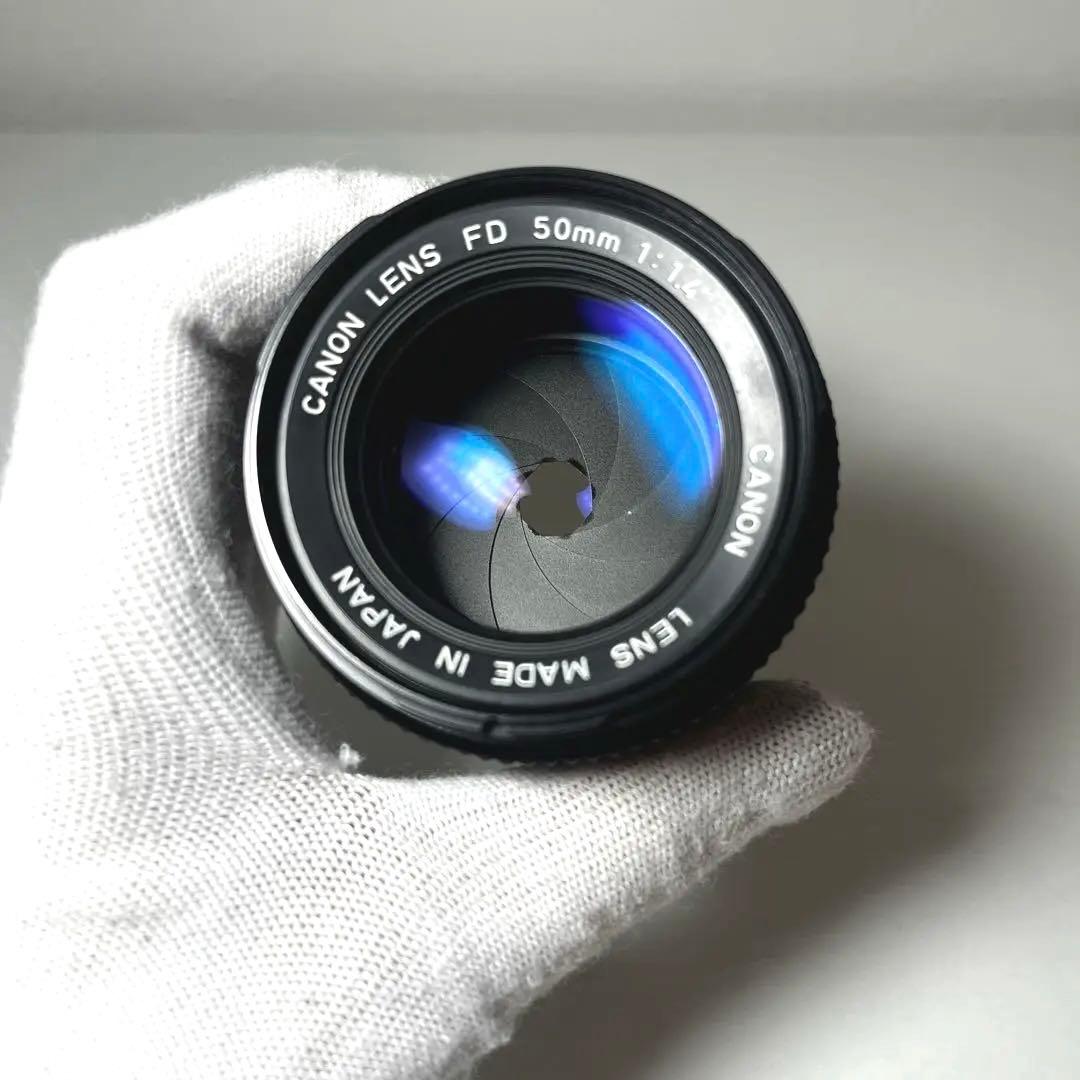 【美品】Canon New FD 50mm f/1.4 オールドレンズ