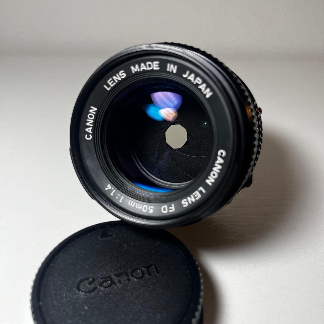 【美品】Canon New FD 50mm f/1.4 オールドレンズ