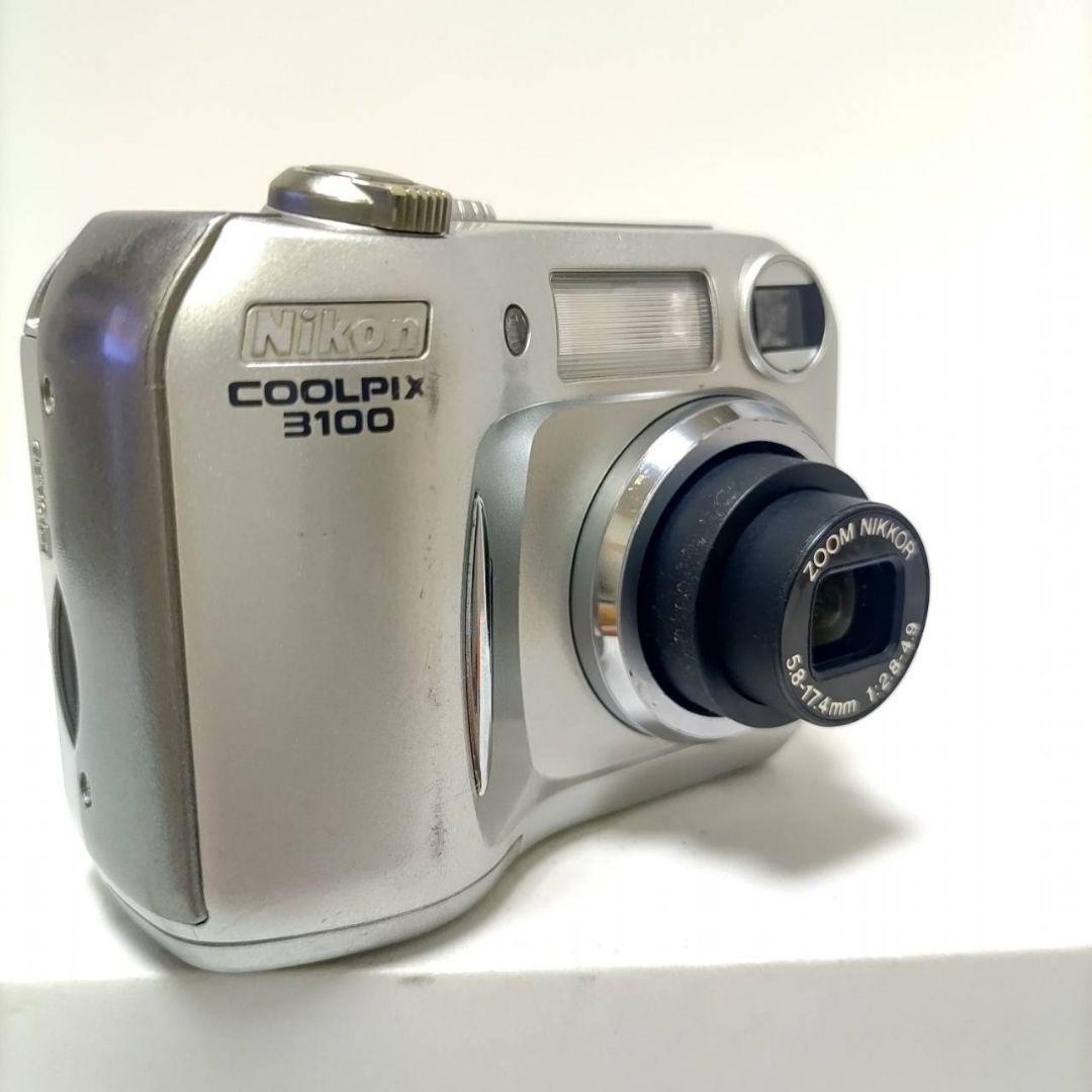 動作確認済み ニコン COOLPIX 3100 オールドコンデジ デジカメ
