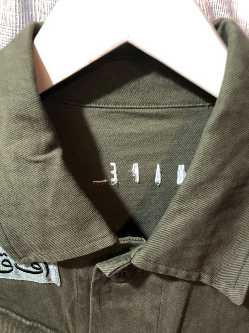 NAPE_ ネイプ ミリタリージャケット ダークオリーブ ３ FK
