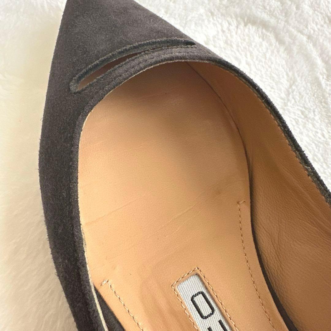 【PELLICO】ペリーコ アネッリ スウェード フラットパンプス 34.5