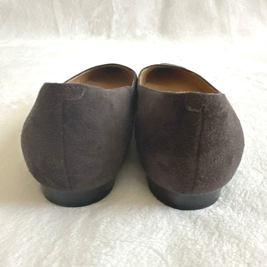 【PELLICO】ペリーコ アネッリ スウェード フラットパンプス 34.5