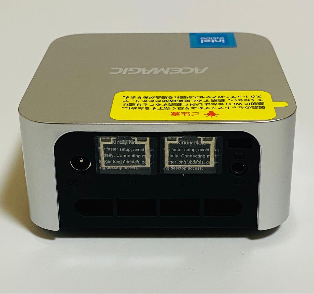 【小型で静音】MiniPC N100 12GB 256GB Win11pro